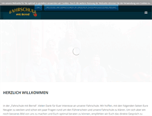 Tablet Screenshot of fahrschule-mit-bernd.de